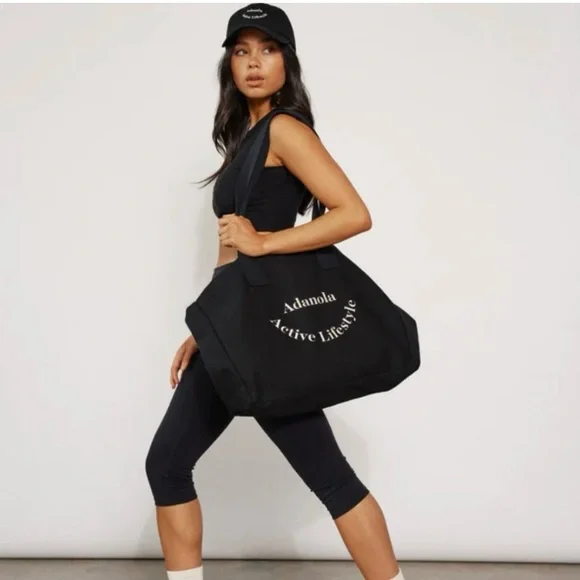 Adanola Active Lifestyle Black Tote - NWT - Picture 5 of 6